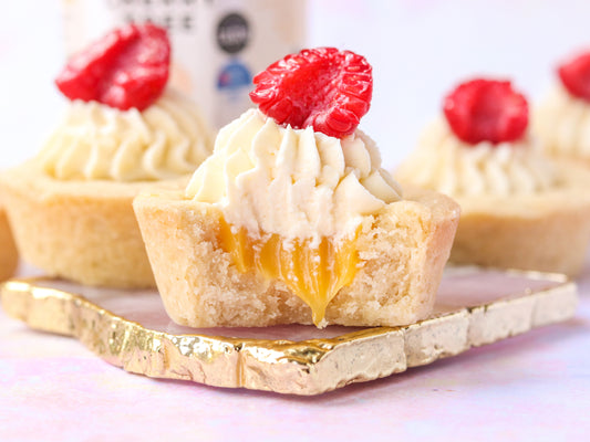 Passion Fruit Shortbread Cookie Cups Recipe