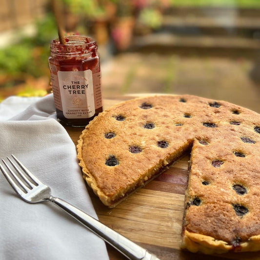 Cherry and Amaretto Jam Frangipane Tart Recipe