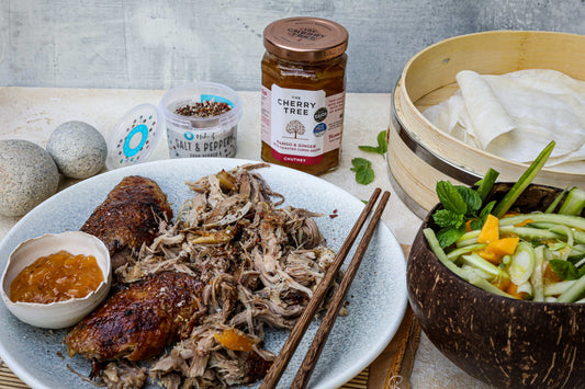 Duck Pancakes with Mango & Ginger Recipe