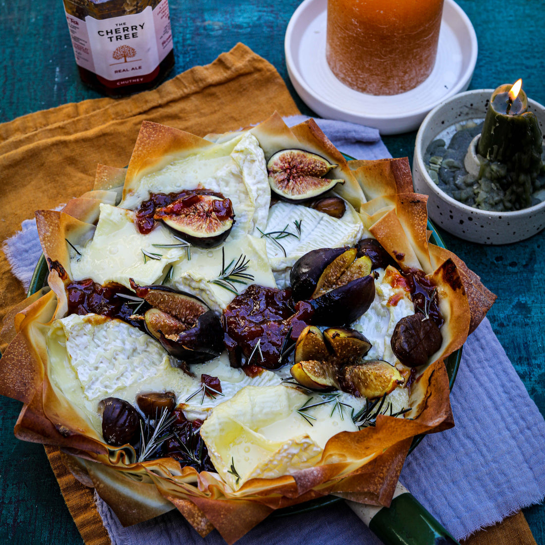 Filo Cheese & Chutney Pie Recipe