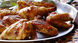 Hot Garlic Coated Chicken Wings Recipe