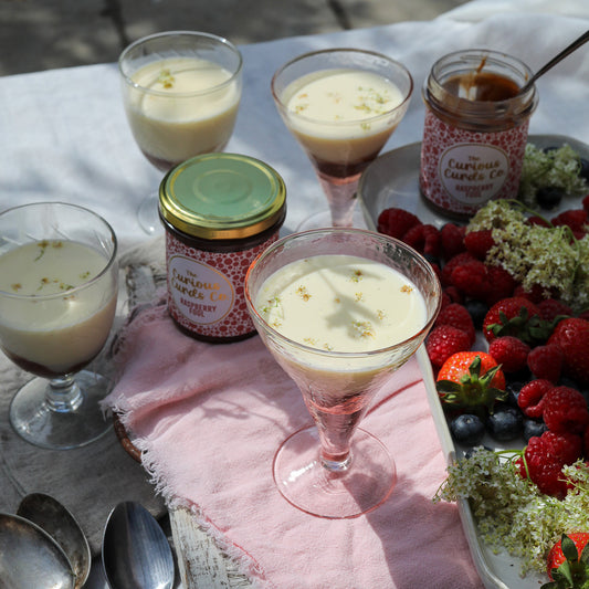 Raspberry Fool Panna Cotta Pots Recipe