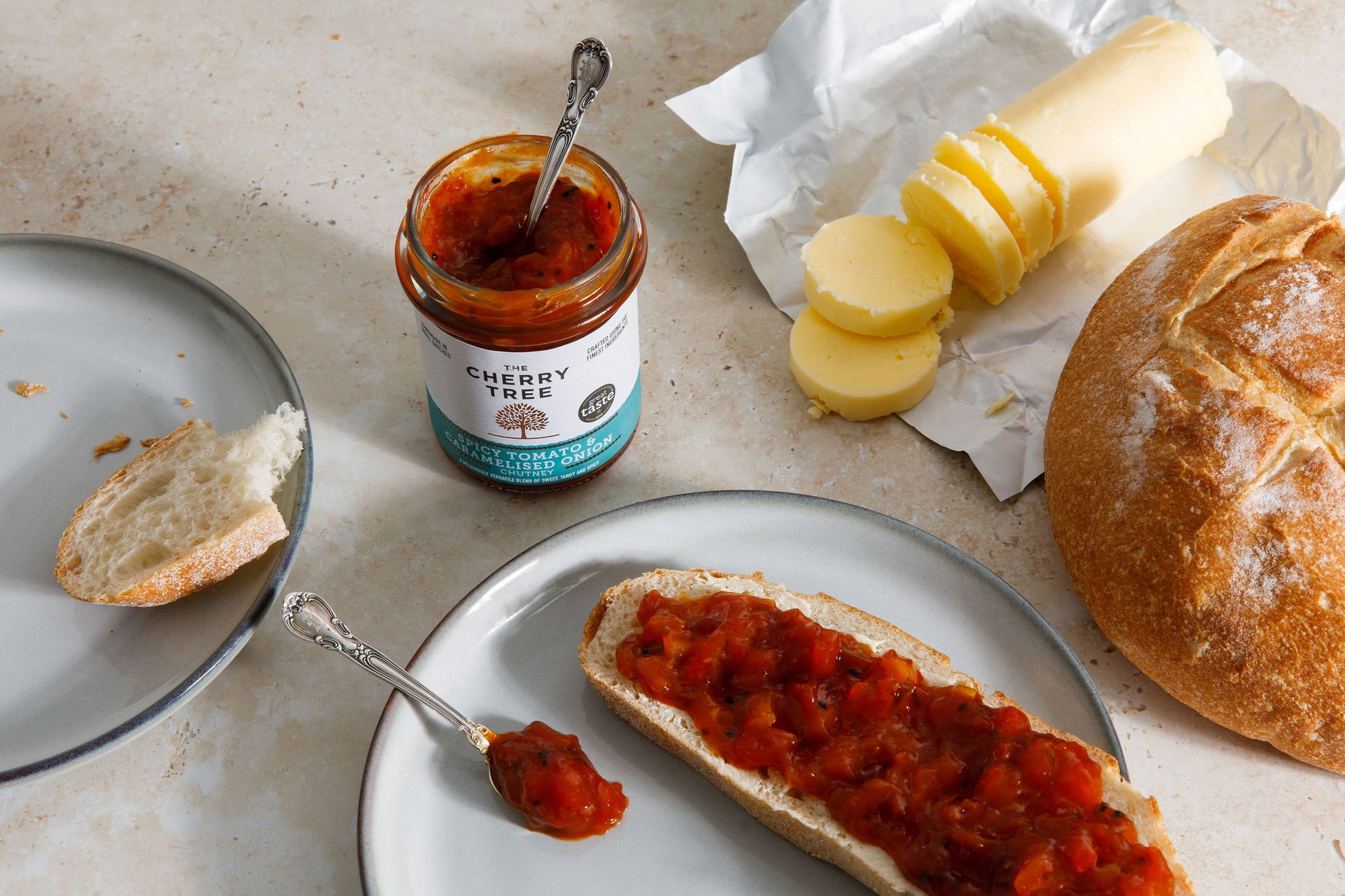 Spicy Tomato & Caramelised Onion Chutney - The Cherry Tree