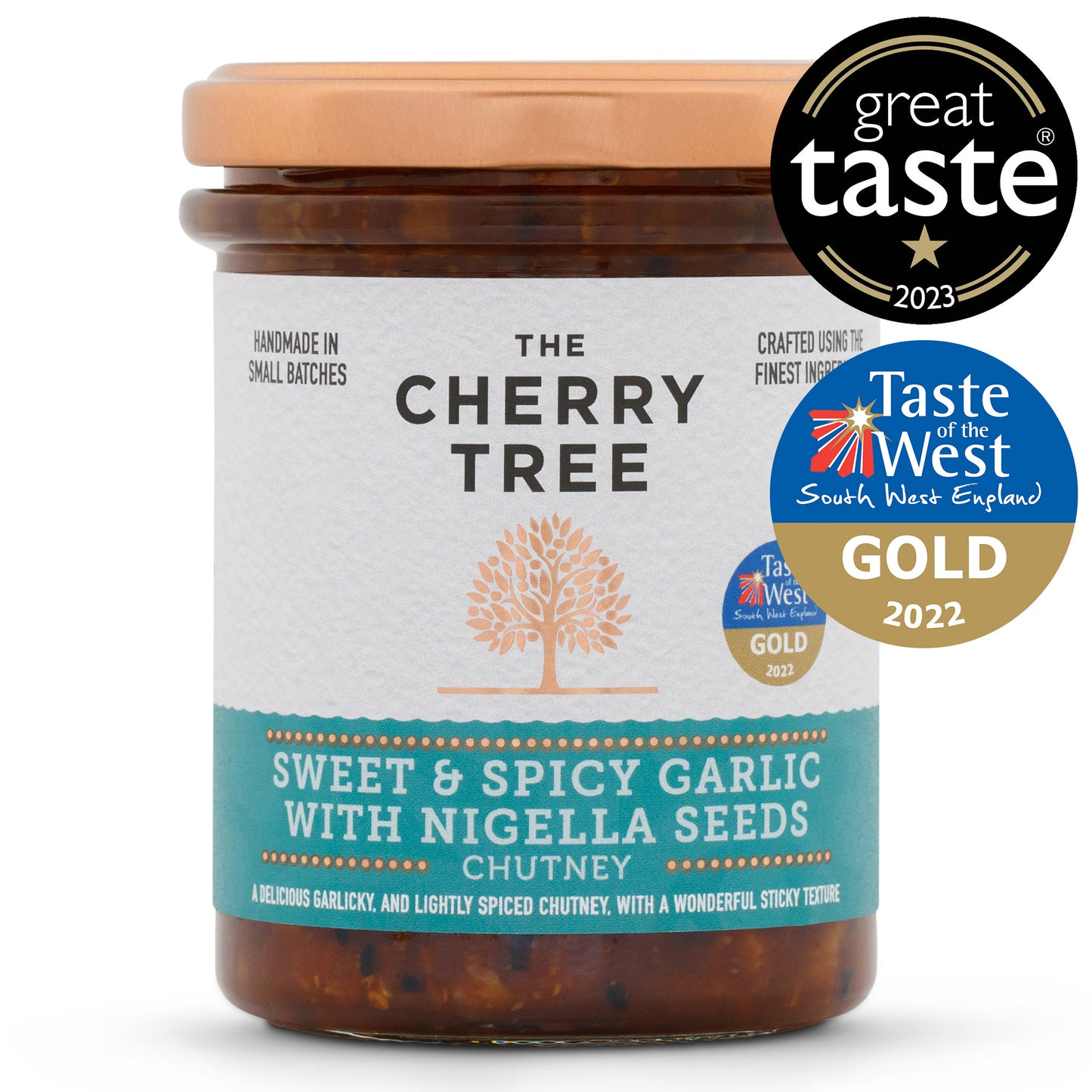 Sweet & Spicy Garlic with Nigella Seeds Chutney - The Cherry Tree