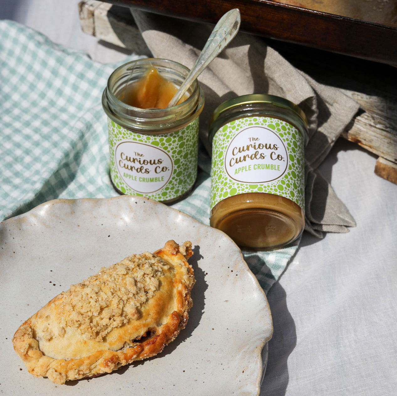 Apple Crumble Curd