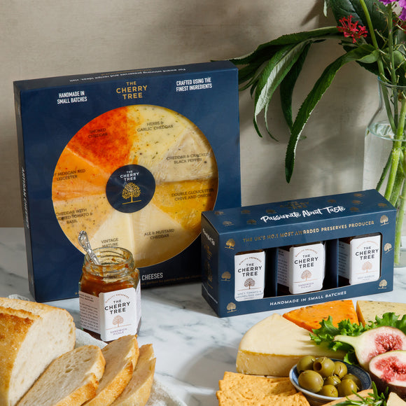 Savoury Favourites + Artisanal Cheese Wheel Bundle
