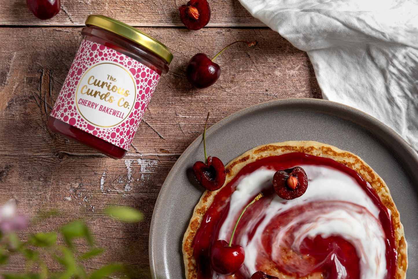 Cherry Bakewell Curd
