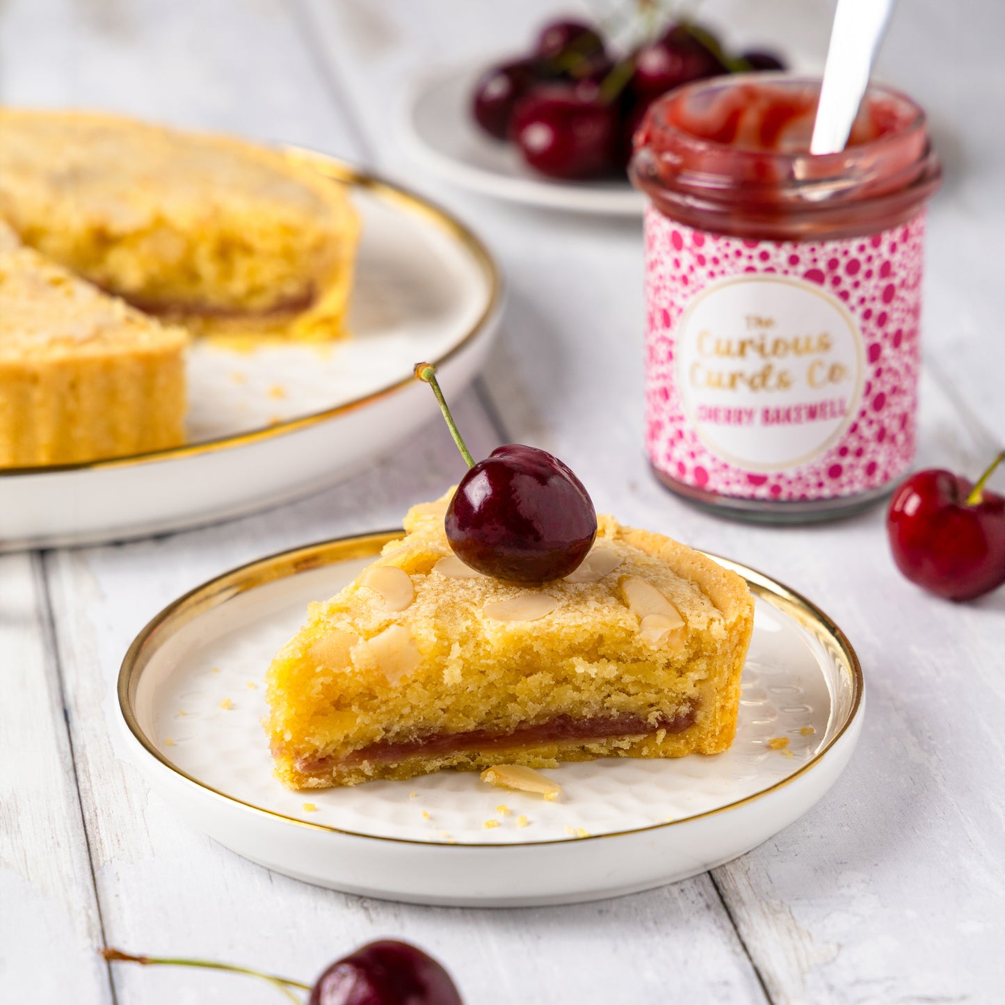 Cherry Bakewell Curd