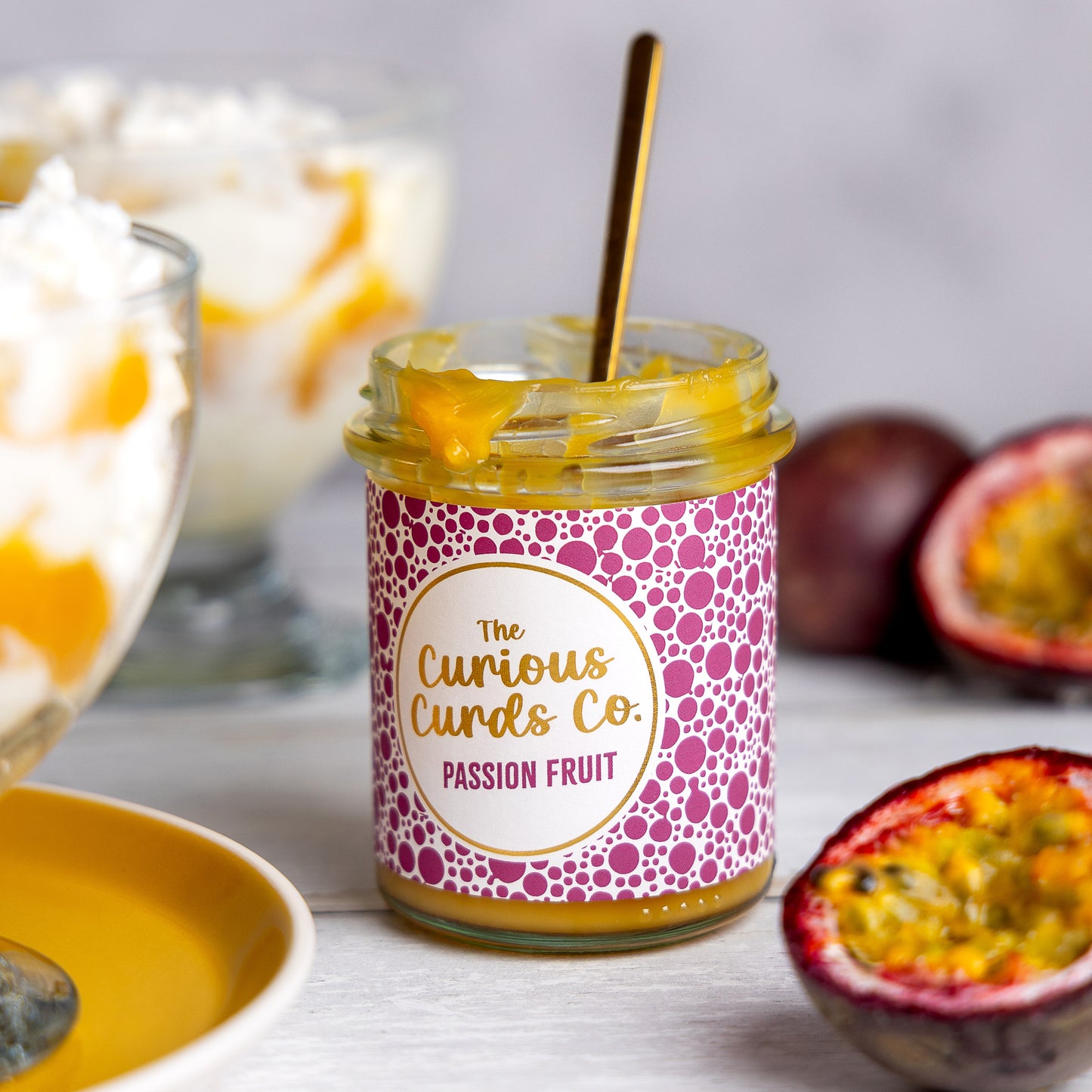 Passion Fruit Curious Curd