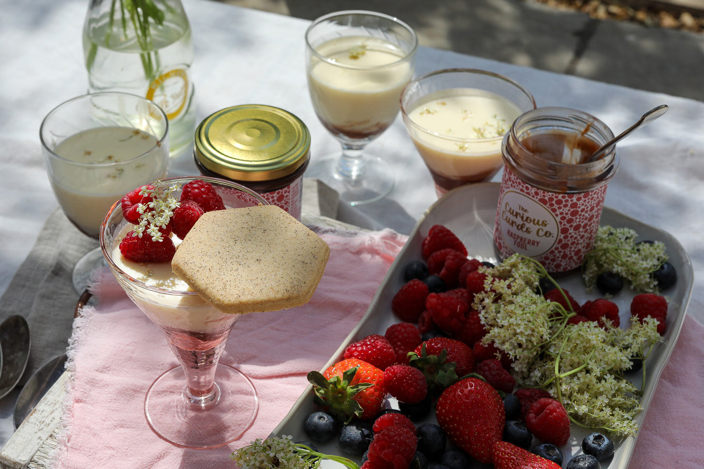 Raspberry Fool Curd