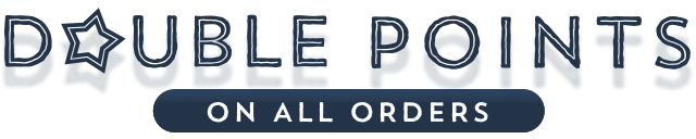 Double reward points on all orders