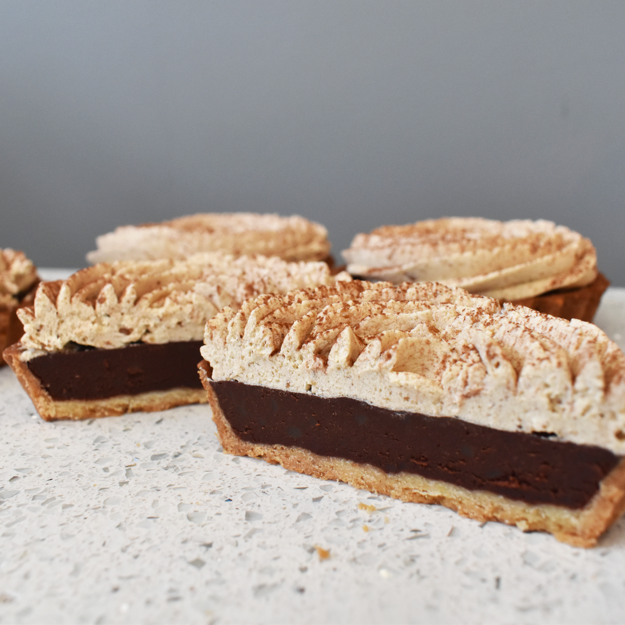 Chocolate & Chestnut Tarts Recipe