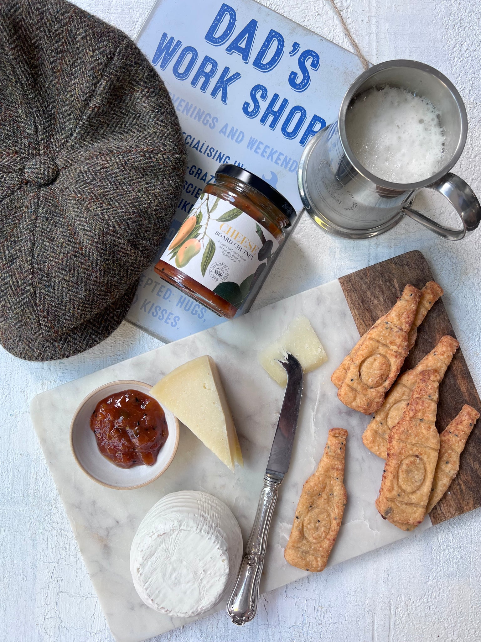 Cheddar & Cheese Board Chutney Biscuits Recipe