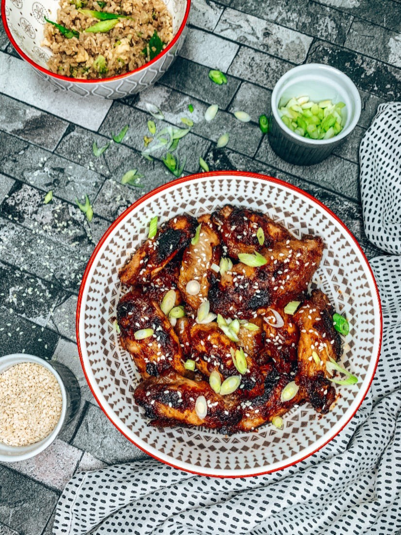 Thai Garlic & Lime Sticky Chicken Wings Recipe