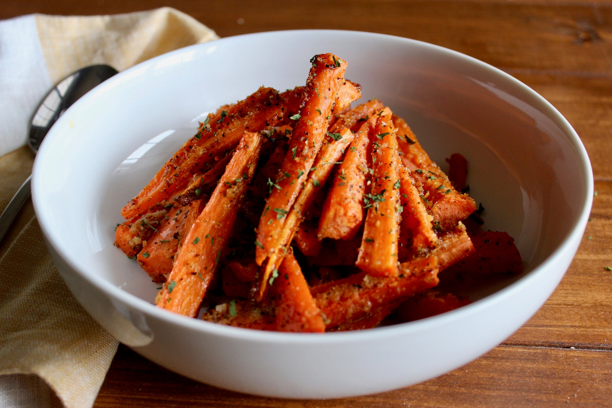 Roasted Sticky Carrots in Hot Garlic Pickle Recipe