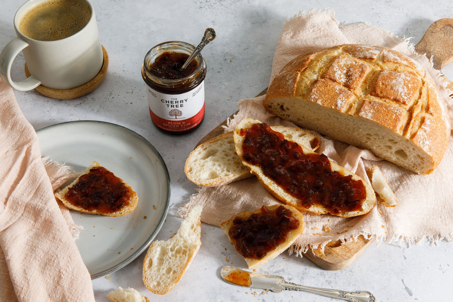Plum & Spiced Rum Extra Jam