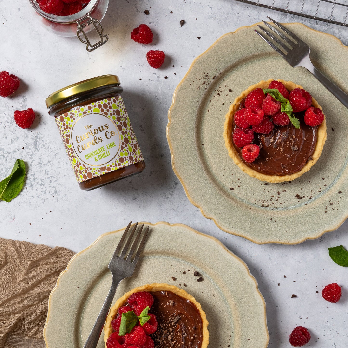 Chocolate, Lime & Chilli Curd