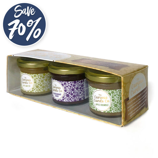 Triple Gift Pack of Decadent Curds