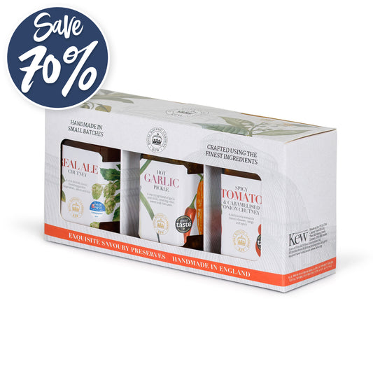 Kew Savoury Favourites 3-Jar Gift Pack
