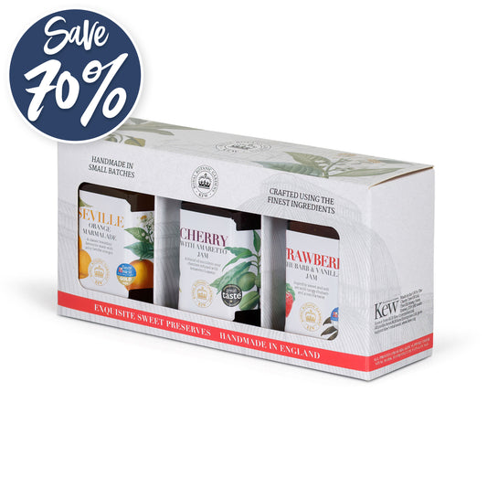 Kew Sweet Favourites 3-Jar Gift Pack