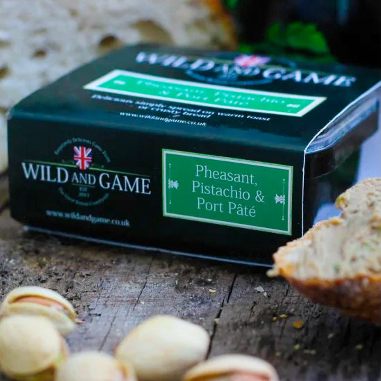 Pheasant, Pistachio & Port Pâté