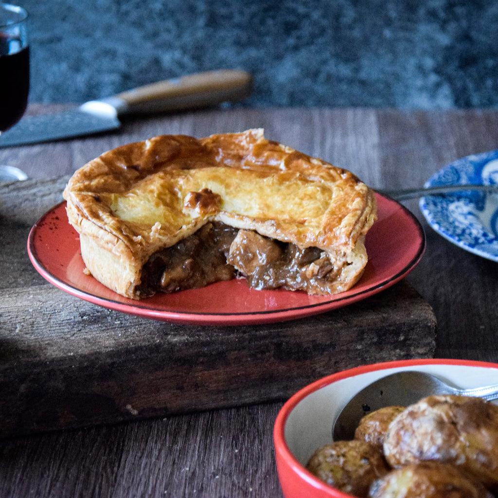 Pheasant Steak Ale Family Pie