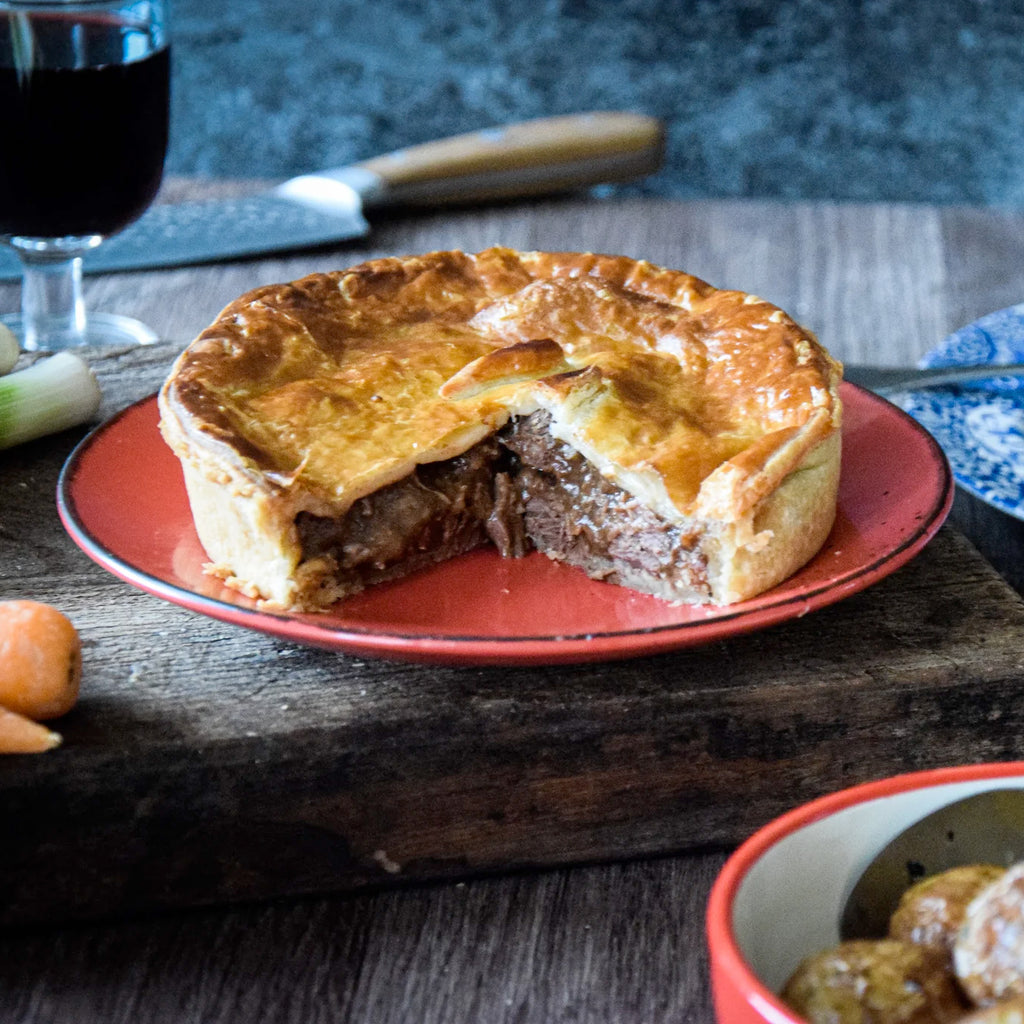 Venison Red Wine Cranberry Family Pie