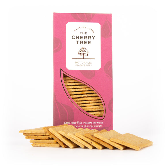 Hot Garlic Cracker Bites