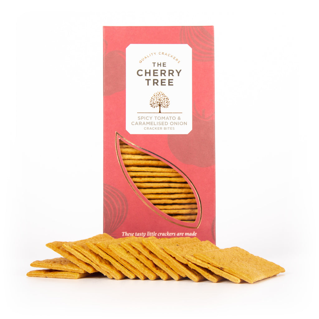 Spicy Tomato & Caramelised Onion Cracker Bites
